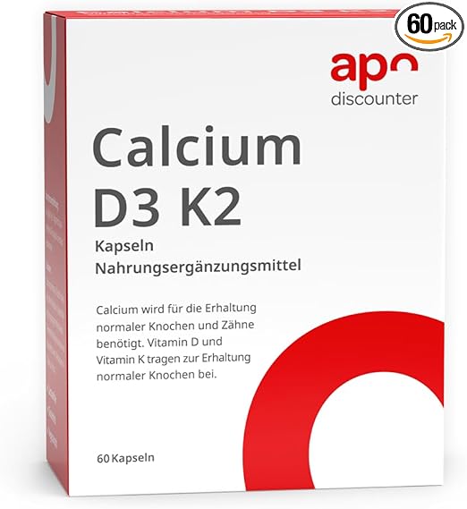 Calcium D3 K2 capsules 60 pieces - NewNest Australia
