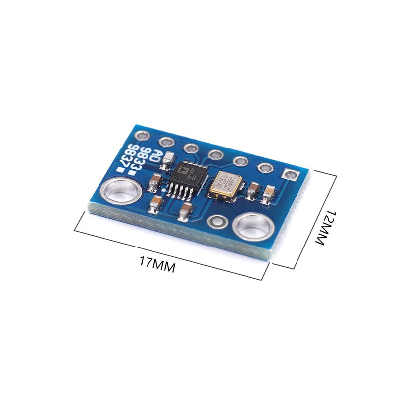 HiLetgo AD9833 Programmable Microprocessors Serial Interface Module GY-9833 Sine Square Wave DDS Signal Generator Module