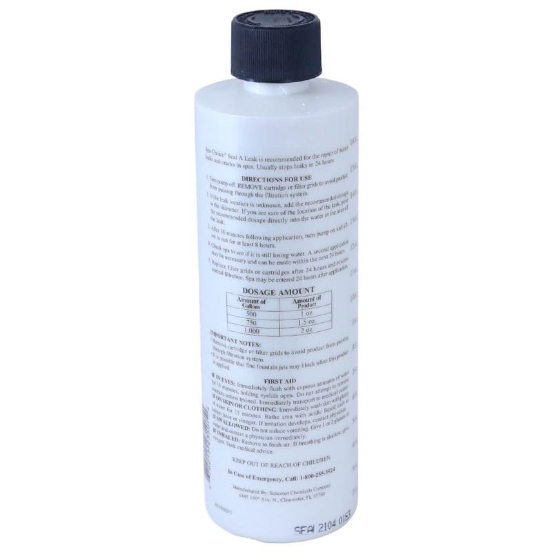 SpaChoice 1-Pint Premium Seal A Leak, Hot Tub Leak Sealer, Made in USA 1-Pack