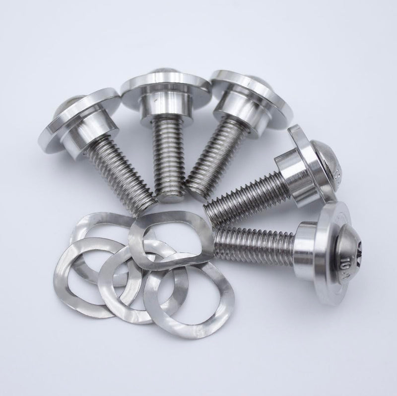 YDDVEHI 2X Brake Rotor Bolts Hardwares for Harley Electra Glide Road King Street Glide Road Glide 2009-2023 Enforcer Impeller Wheel Rotor Bolts Washers Hardwares