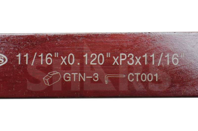 SHARS 11/16" Retrofit GTN Cut-Off and Grooving Blade BXA #250-207 202-9577 P]