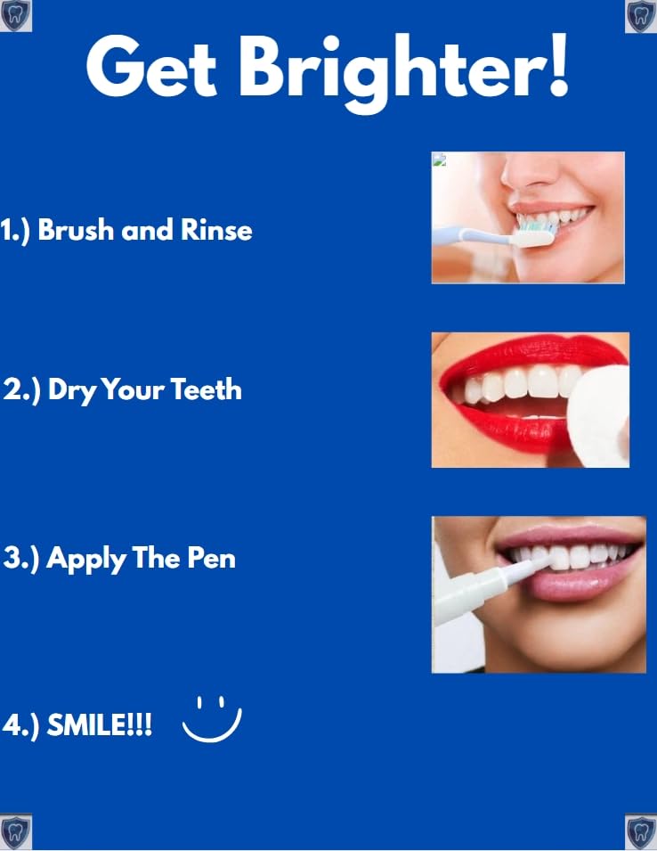Oral PRO| Overnight Teeth Whitening Pen, Fast Acting, Instant Results, Teeth Stain Eraser, Easy Use, Brighter Teeth in only 7 Days