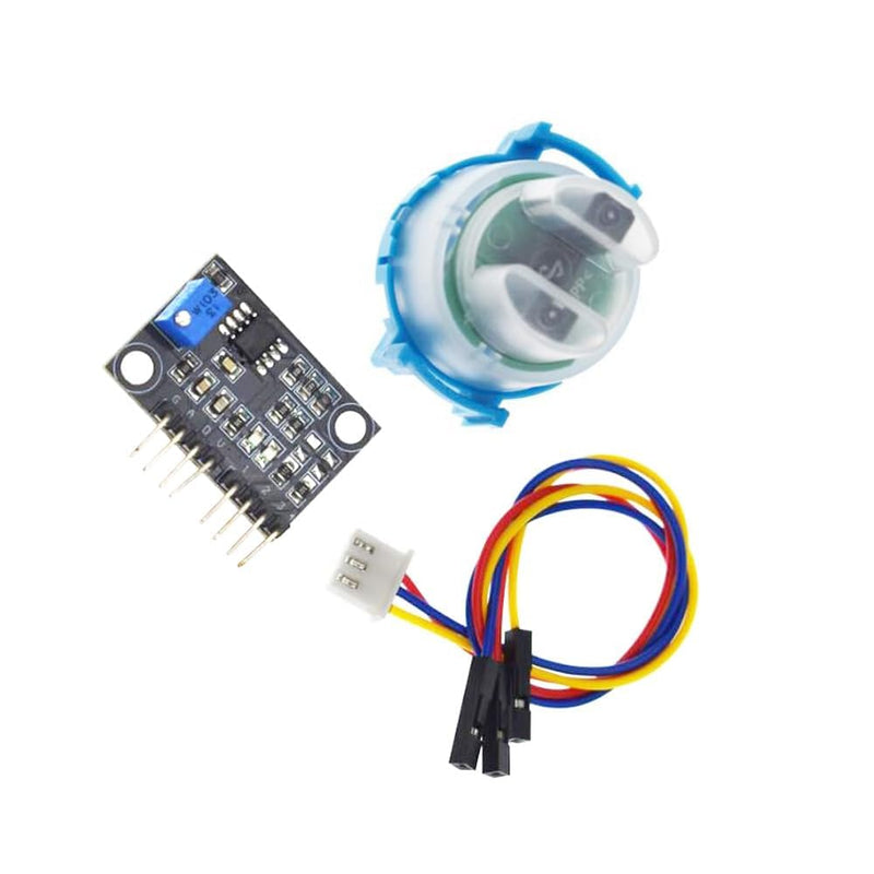 2Pcs Turbidity Detection Sensor Liquid Suspended Particle Detection Turbidity Value Detection Module kit