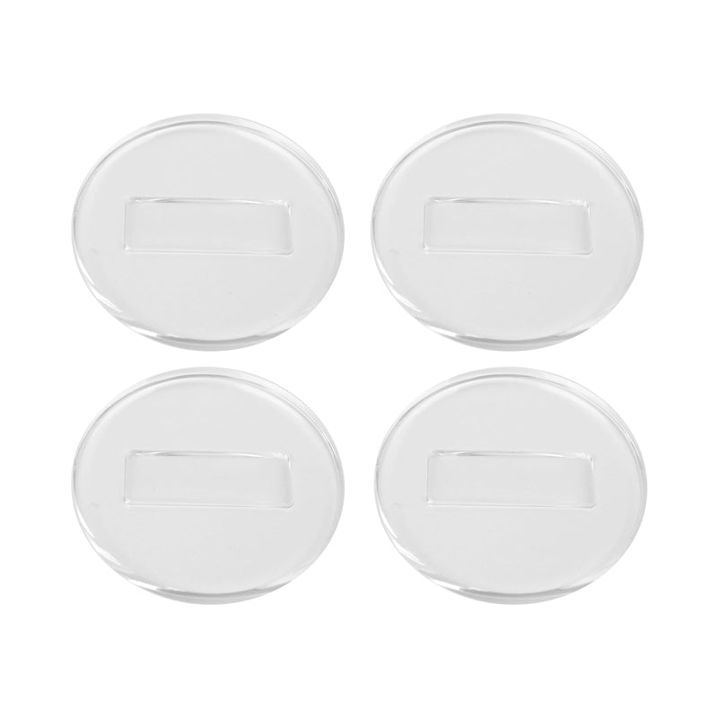 4Pcs 4" Clear Piano Caster Cups with Dust Cloth for Grand Pianos and Baby Grand Pianos, Pianos Leg Floor Protectors Fit for Hardwood Floor and Carpet 4Pcs
