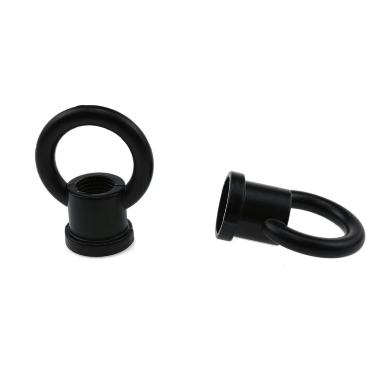 M10 Thread Ring Type Internal Thread Eye Nut Hardware Ring Pendant Lamp 4 Bolts with 4 External M10*20 Hollow Screws +4 M10 to M12*10 Conversion Screws