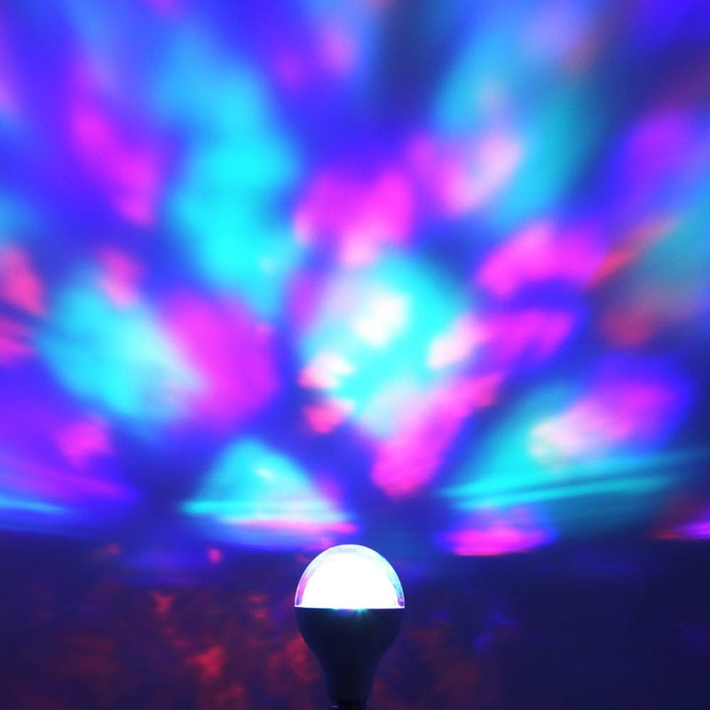 Feit Electric Multicolor Changing Disco Party LED Light Bulb, DISCO1/LED, A19, RGB, RGB Multicolor, 5.3" H x 3.15" D 1 Count (Pack of 1)