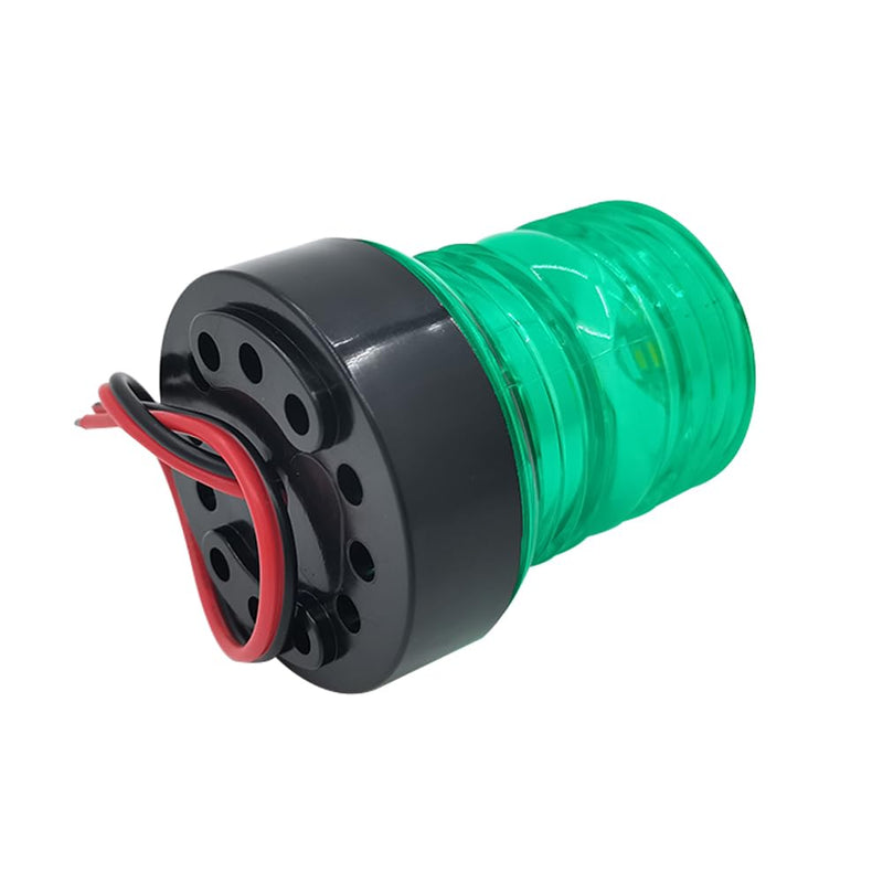 ISURE MARINE Boat Yacht Navigation Anchor Lights All Round 360° Green 12V LED Daylight Waterproof Signal Lights