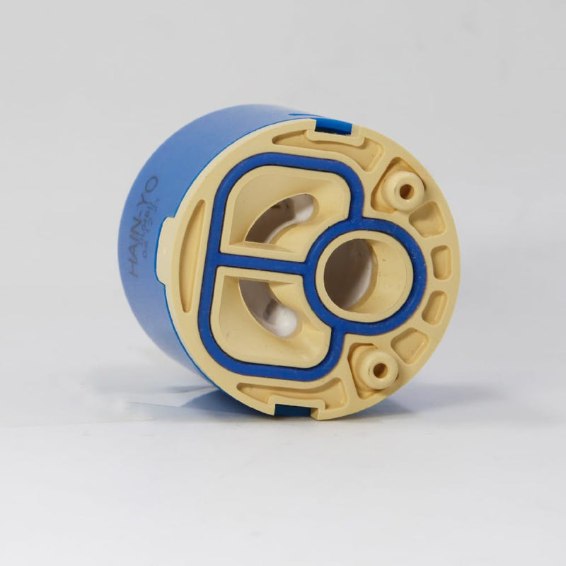 DL04BD 40mm Faucet Cartridge, KCG 7010 40mm Replacement Cartridge, Kuching H40341A Single Lever Joystick Style Ceramic Cartridge for Hain-Yo/Kingston Brass, Faucet Repair Kit