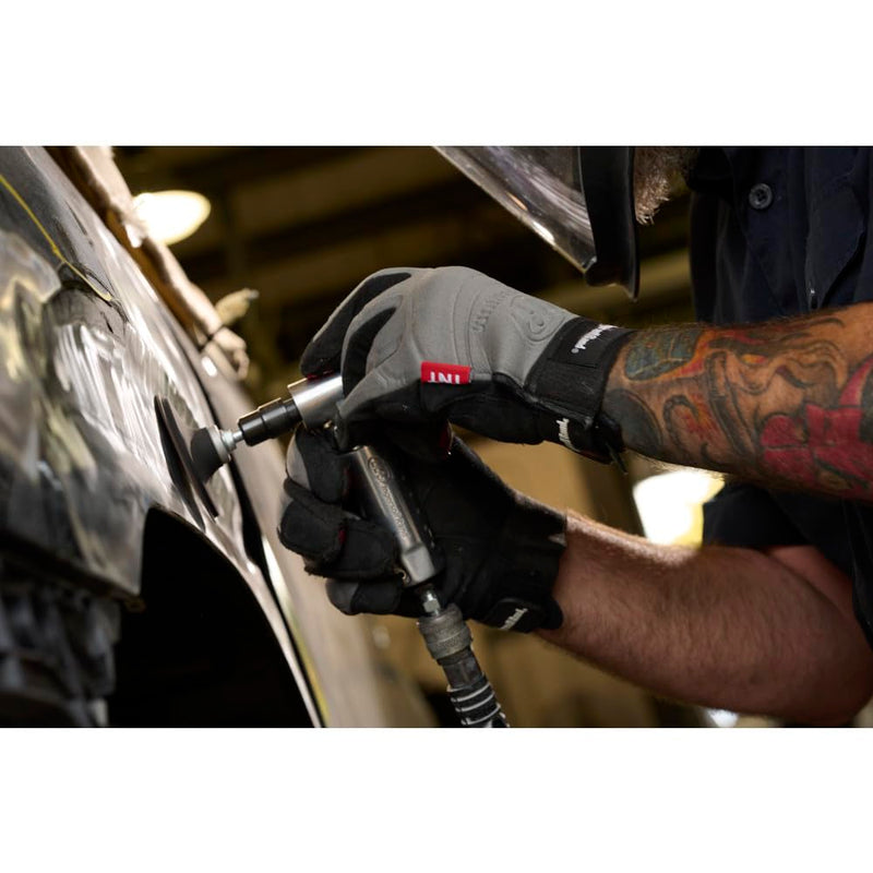 Ingersoll Rand 301B Air Die Grinder – 1/4", Right Angle, 21,000 RPM, Ball Bearing Construction, Safety Lock, Aluminum Housing, Lightweight Power Tool, Black Metal Housing 301B - Air Angle Die Grinder