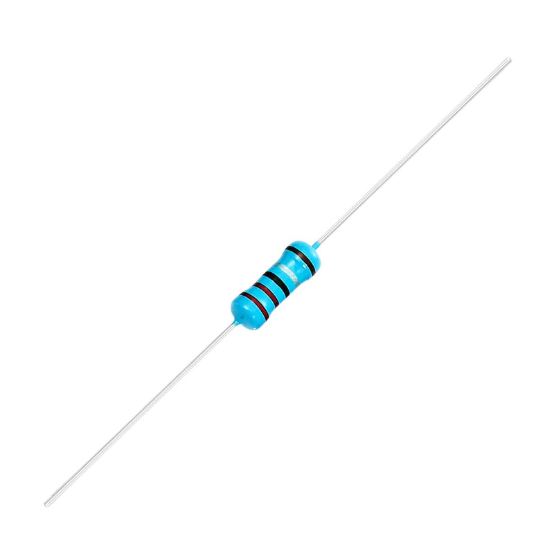 Chanzon 100pcs 1/2W (0.5W) 2.2 Ω ohm 2r2 Metal Film Fixed Resistor 0.01 ±1% Tolerance 2.2R MF Through Hole Resistors Current Limiting Rohs Certificated [1-2ZC02] 2.2 ohm