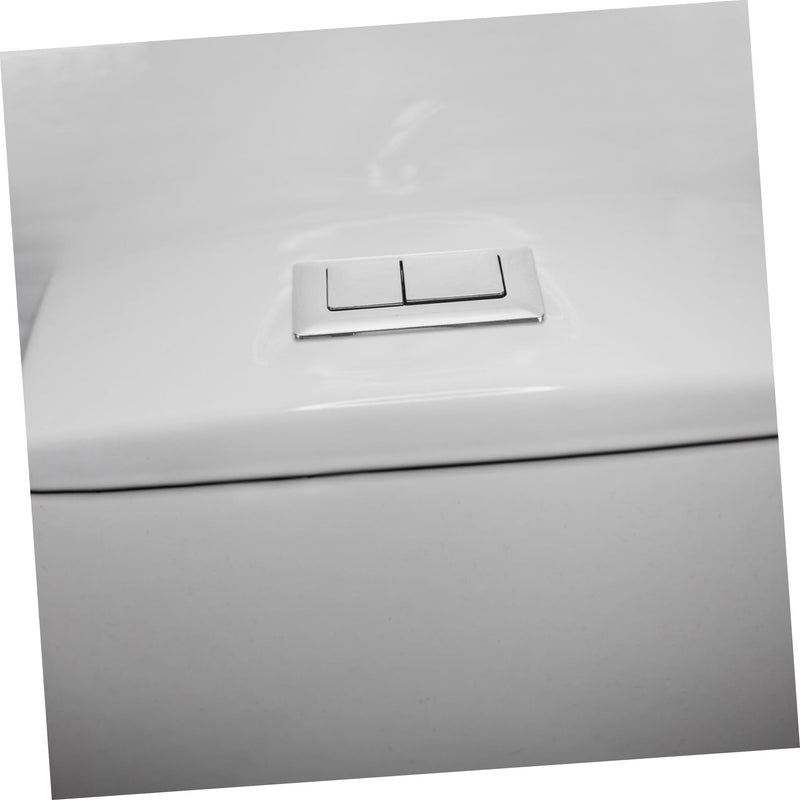 DOITOOL Rectangular Dual Flush Toilet Button Replacement Water Tank Push Button for Toilet Tank Flush Systems Universal Top-of- Push Actuator 5.51X3.34X1.77In 1 Pack