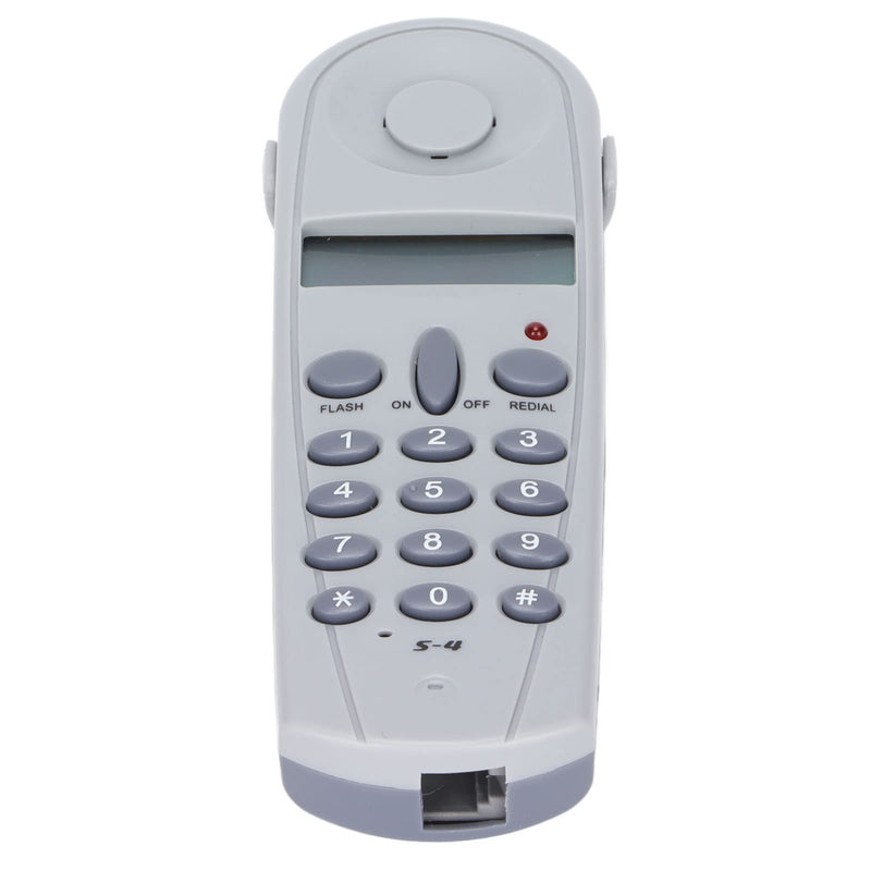 Telephone Butt Test Tester, S4 Phone Line Tester Kit, Support Replay, Real Time Date and Time Display, for Call, Caller ID, Phone Line Detection
