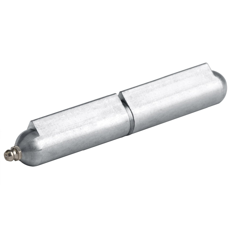 4 Pack 6" x 3/4" Aluminum Weld On Bullet Hinges, Weldable Barrel Hinges | Grease Zerk, for Trailer Gate 6" x 3/4" 4
