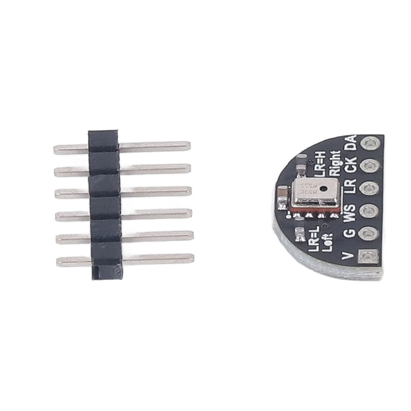 Microphone Module , I2S Interface Mic Modules Component MEMS MSM261S4030H0 2 Sets Adjustable Frequency Low Power Comsumption for Development Board