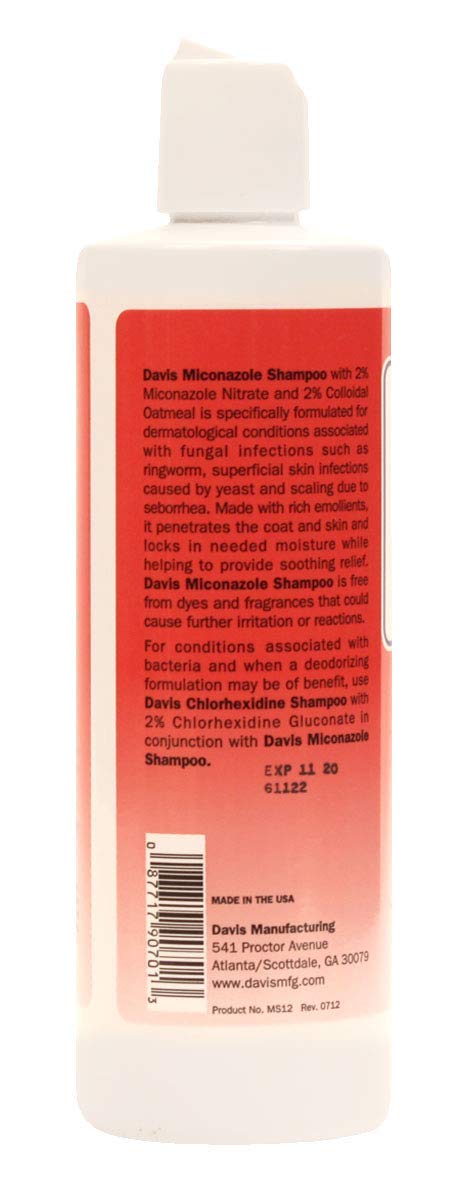[Australia] - Davis Miconazole Pet Shampoo, 12-Ounce 