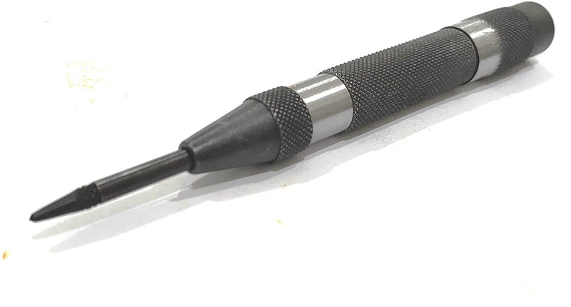 A.D. International Automatic Center Punch with Replaceable Hardened Steel Tip ((Set of Both)) (Set of Both)