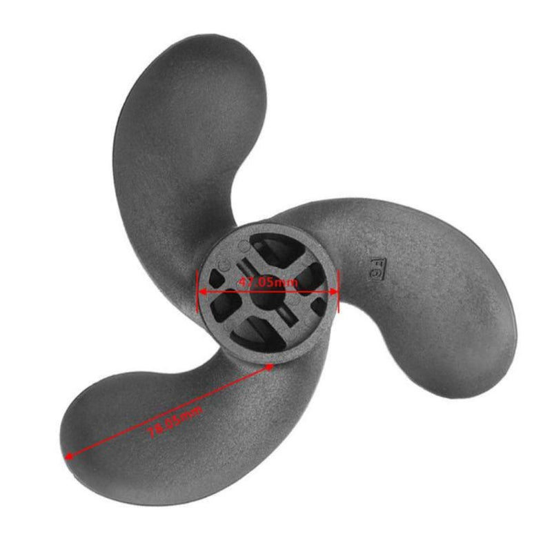 Efficient Nylon Boat Outboard Propeller for Tohatsu 3.5HP Nissan 2.5HP/3.5HP Mercury 3.5HP 3 Blades Genuine