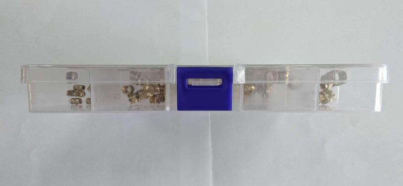 300Pcs Threaded Inserts M2 M2.5 M3 M4 M5 M6 Brass Heat Set Insert for Plastic and 3D Printing Components 300pcs