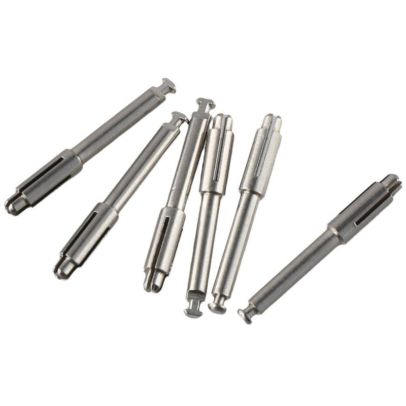 6pcs Dental Mandrel Soflex Type Disc Fit Shank for Polishing Disk,Stainless Steel Mandrel Composite Tools