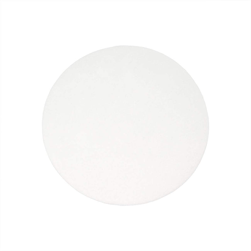 1-Pack 12.5cm Qualitative Filter Paper Fast Speed Round Laboratory Filter Paper Chemical Analysis Industrial Oil Testing Funnel Filter Paper