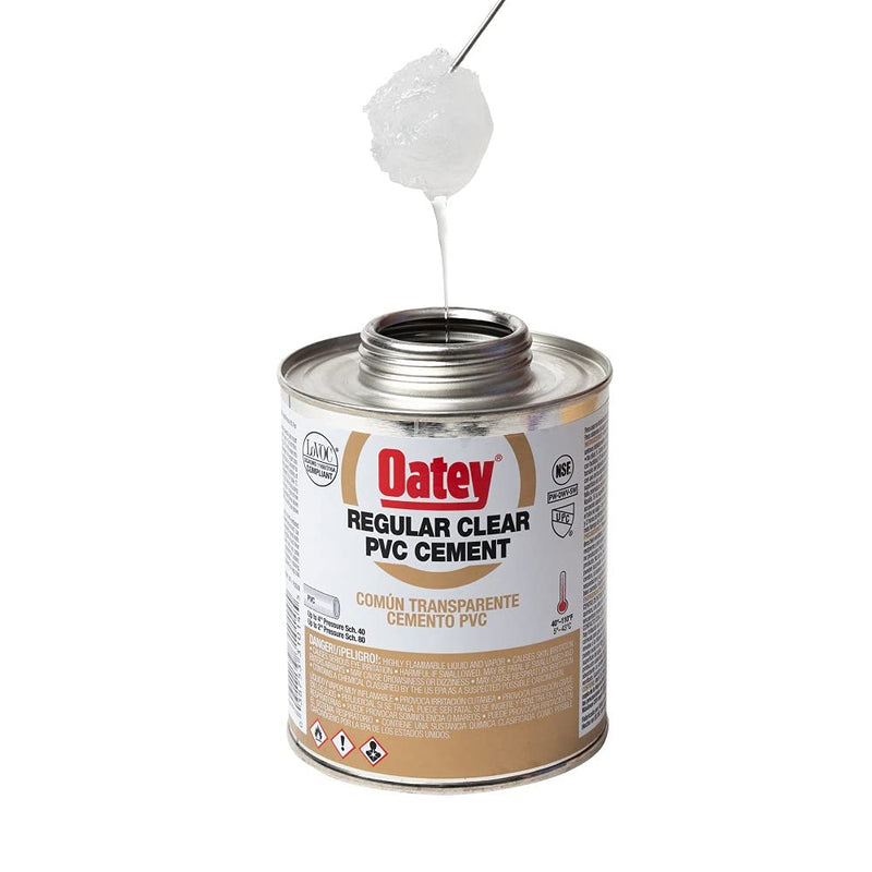 Oatey Oatey-31012, 4 oz, Clear, 4 Fl Oz