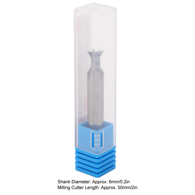 Router Bit Dovetail Carbide 4 Flute 6mm Shank for Woodworking Metalworking Precision Joint Smooth Cut(60°) 60°