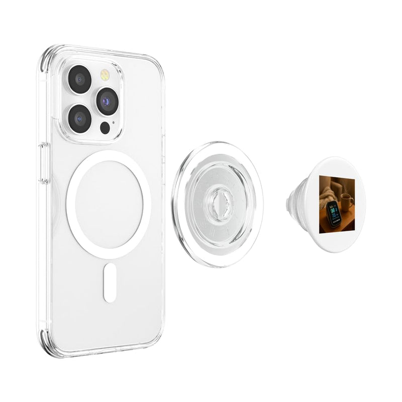 Pulse Oximeter Blood Oxygen Saturation PopSockets PopGrip for MagSafe Magnetic PopGrip