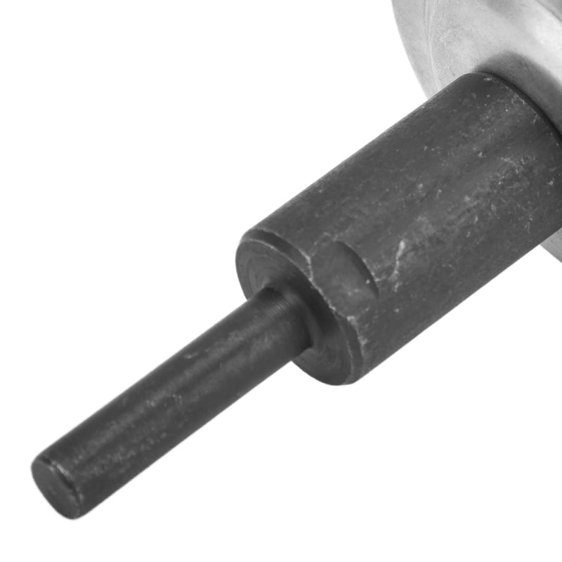 Shaft Arbor Adapter, Drill Arbor Adapter Shaft Arbor Extension Arbor Threaded Shaft Adapter with 2 Washer for Conversion(6mm Round Shank Connecting Rod)