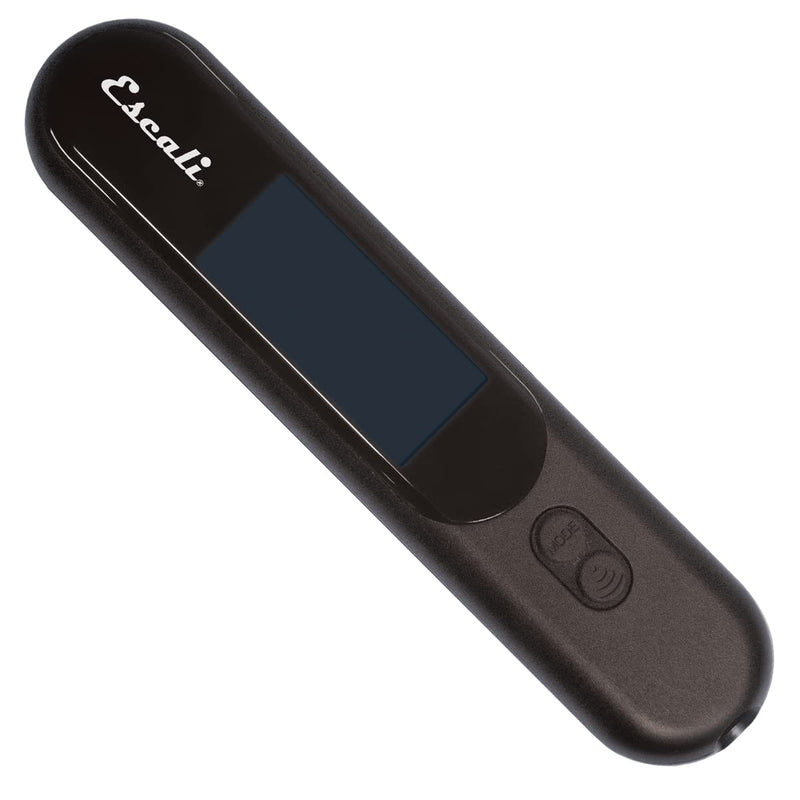 Escali Infrared Surface and Folding Probe Digital Thermometer Stainless Steel Probe, Two-in-One IR Technology