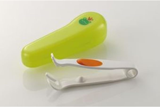 Richell Cooking Utensils, Odekake Lunch-kun, Cutting Masher (with case), White - NewNest Australia