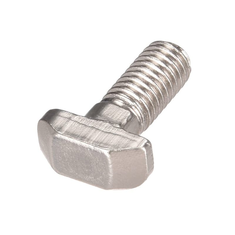 uxcell M8x20mm T-Slot Drop-in Stud Sliding Screw Bolt Carbon Steel 20pcs for 40 Series European Standard Aluminum Profile 20mm 20