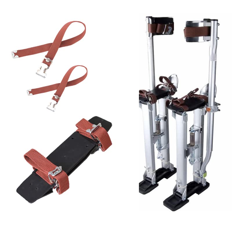 2 PCS Drywall Stilts Straps,Adjustable Drywall Foot Band Straps Kit,Replacement Part for Stilts