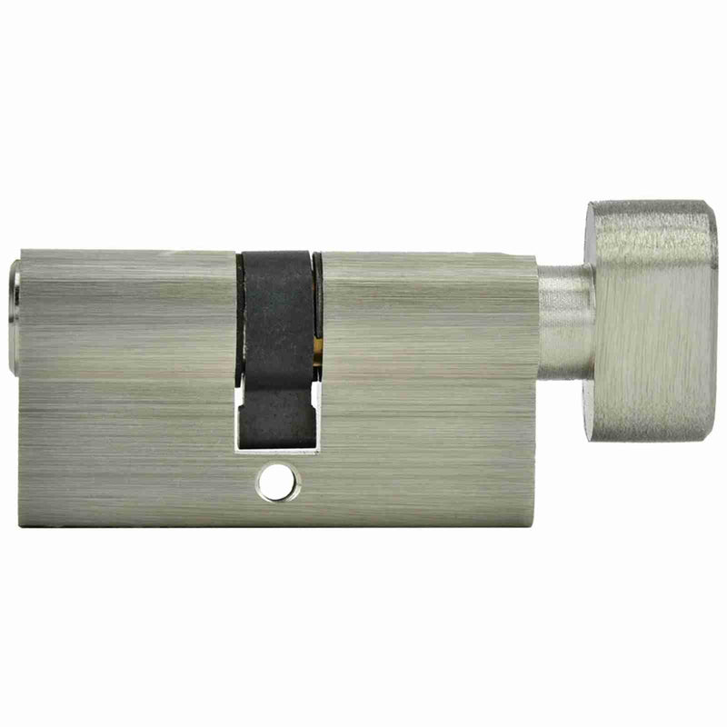 Cylinder Lock, Long Life Door Lock Cylinder, Stable Safe Brass Lock Cylinder, Solid Commercial Door Lock Cylinder with Key 60mm, Suitable for Wooden and Aluminium Doors