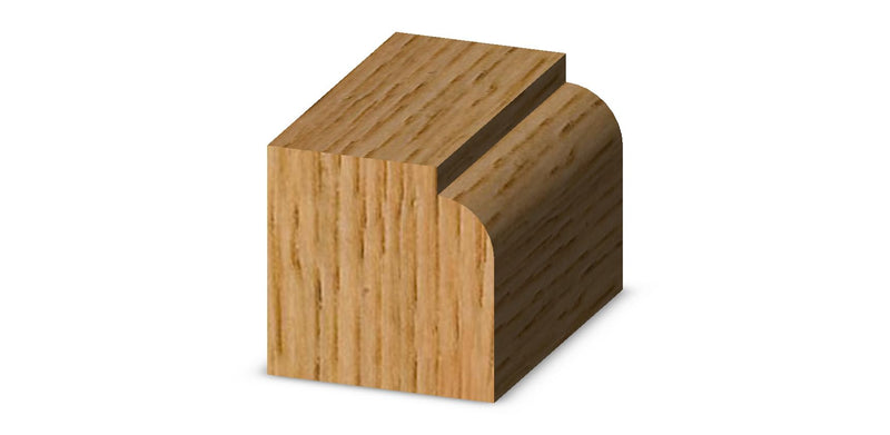 Whiteside Router Bits 3190 Full Bead Bit with 1/8-Inch Radius, 7/8-Inch Large Diameter and 5/16-Inch Cutting Length