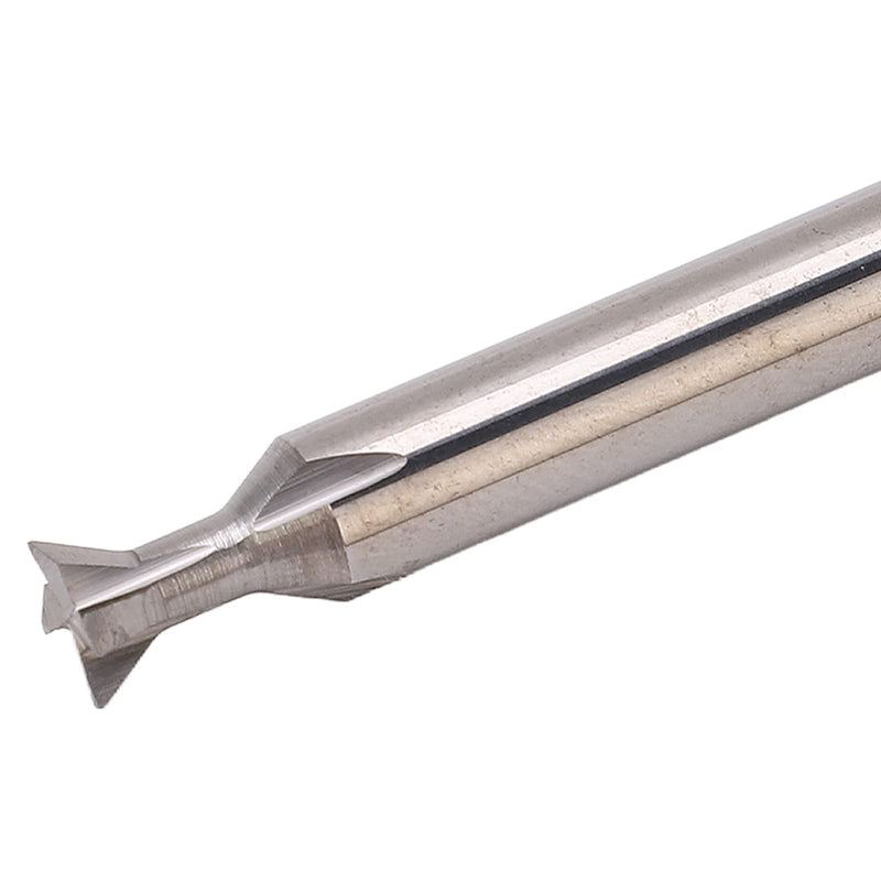 Router Bit Dovetail Carbide 4 Flute 6mm Shank for Woodworking Metalworking Precision Joint Smooth Cut(60°) 60°