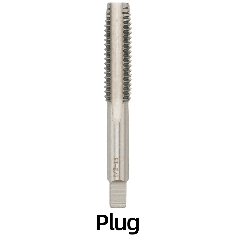 1/2-13 Hand Tap, Right Hand 1/2 x 13 Threading Hand Tap 1Pair 1/2"-13