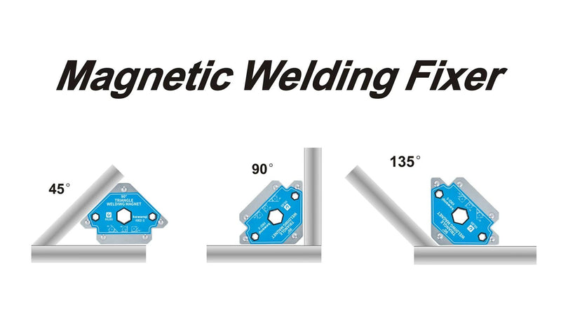 55 LB Welding Magnets-2 Pieces of Magnetic Welding Holder 55 LBS Holding Power Welding Accessories and Equipment 2PCS-55LB