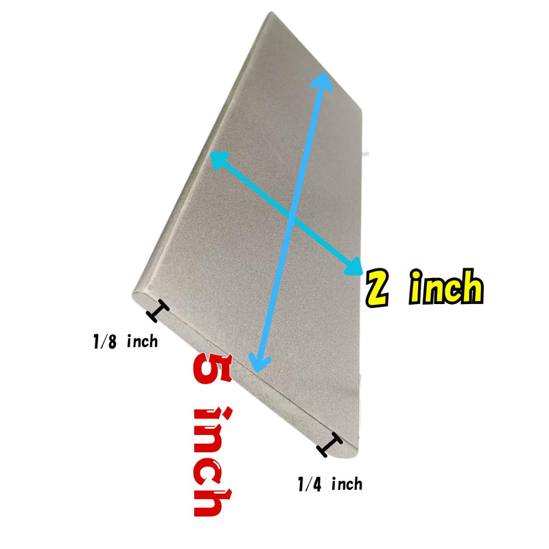 Pocket Honing Stone, 2 x 5 inches, 1/4 inch Thick, CBN 600 Grit