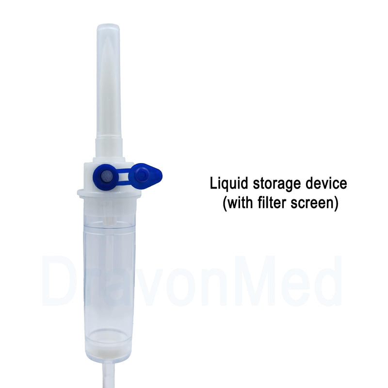 30pcs IV Extension Set, IV Tubing,60’’,Sterile Individual Packaging for Lab and Veterinary (Screw Mouth) 30pcs