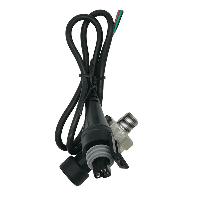 TMaster Stainless Steel Oil Fuel Pressure Sensor Transducer Sender with 1/8" -27 NPT Thread，Pressure Regulator for Oil Fuel Air Water Pressure，0-100 Psi Switch Sensor Transmitter with Connector