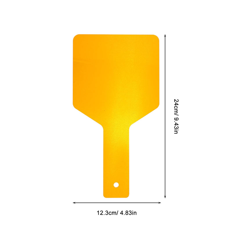HEALIFTY Dental Light Curing Shield Handheld Eye Protective Plate Board Dental Lab Tools