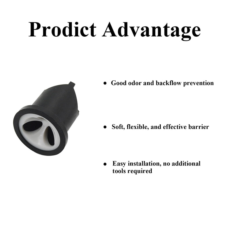 Vacuum Breaker Repair Kit for Deodorizing and Backflow Prevention of Flush Valve Outlet Pipes, Compatible with Zurn P6000B,2-pack,Toilet Repair & Replacement Parts
