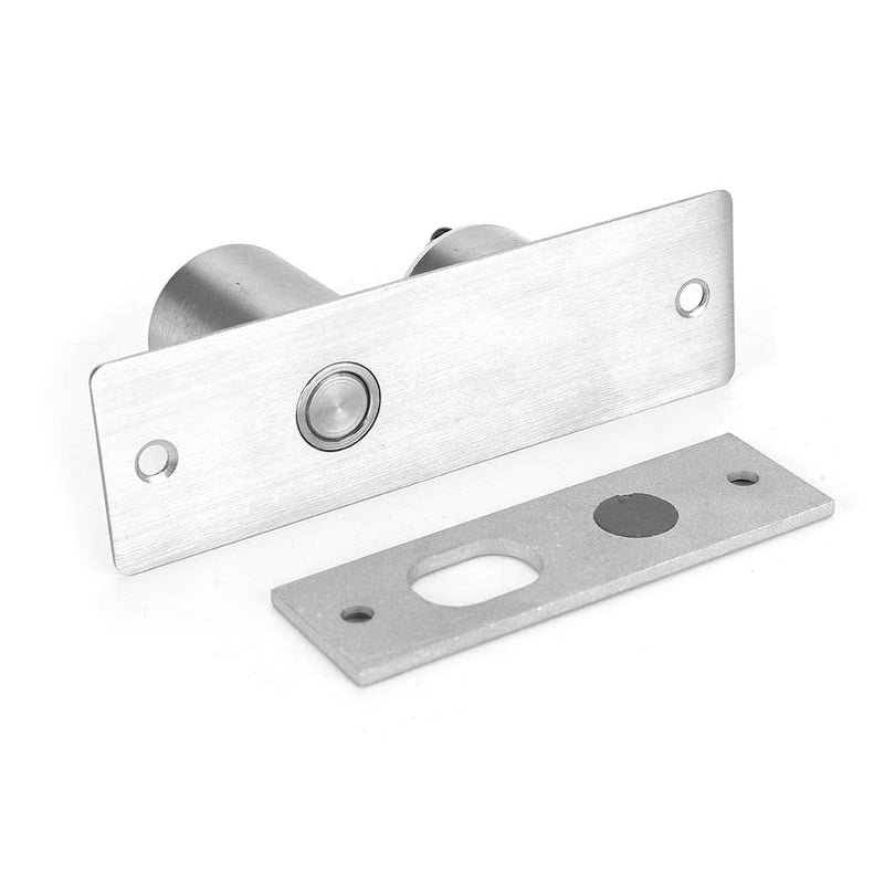 Electric Drop Bolt Lock, DC12V 2-Wire Mini Embedded Mortise Lock Glass Door Security Access Control System