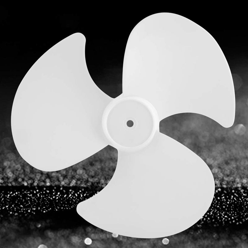 2Pcs Plastic Fan Blades, Replacement Electric Fan Leaves 3 Leaves Standing Fan Leave Accessories Fan Blades for Household Standing Pedestal Fan