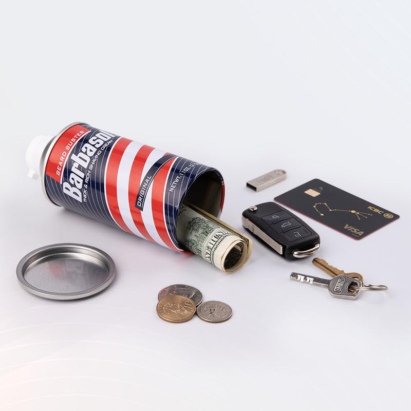Fake Spray Can Safes Diversion Secret Stash Safes Metal Bank BEARD