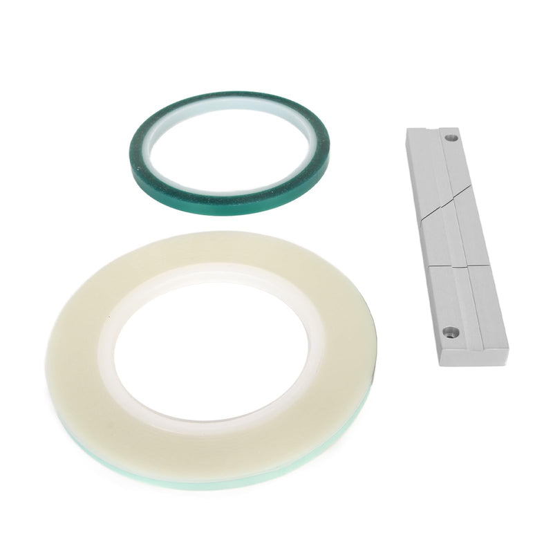0.25 10 Inch Tape Splicing Set, Aluminum Alloy Professional Tape Splicing Block Open Reel to Reel Tape Splicing Set Fit for Revoxsonido 0.25 10 Inch Open Reel to Reel Tape Media