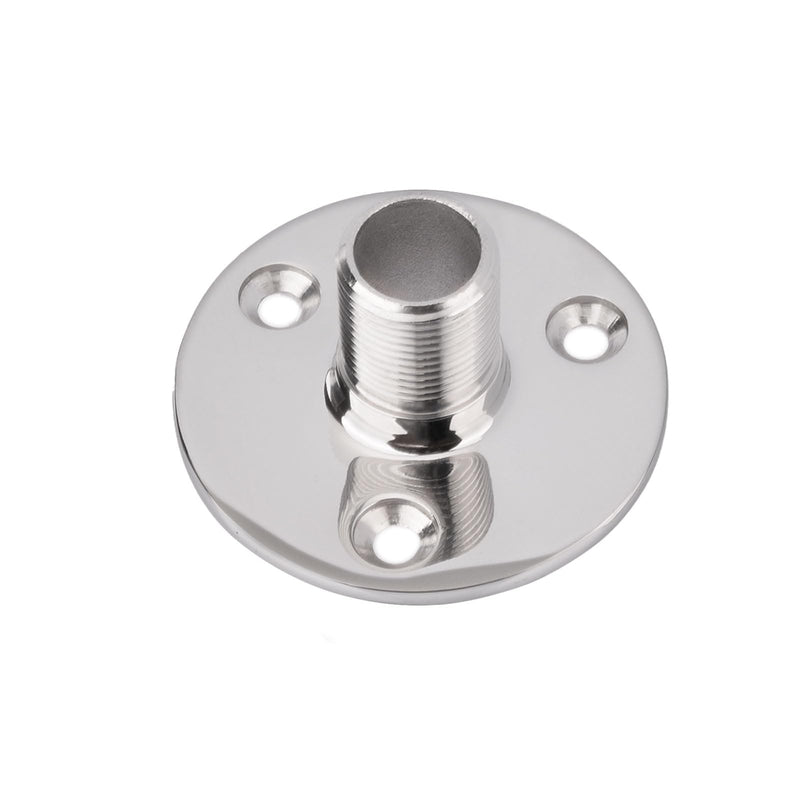 Bingfu VHF Marine GPS Antenna Base Mount Kit 316 Stainless Steel Fixed Mount Bracket for Boat Automotive