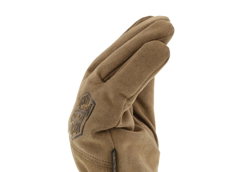 Mechanix Wear ColdWork Insulated Driver - Insulated Leather Gloves for Winter Work - Water-Resistant - Secure Fit - Touchscreen-Capable - Durable - Medium - Brown