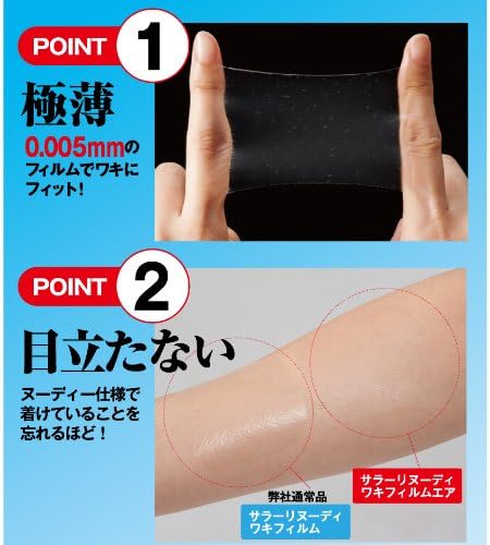 Sarari Nudy Waki Film Air 20 Sheets x 2 Pack (Extra Thin Film) - NewNest Australia
