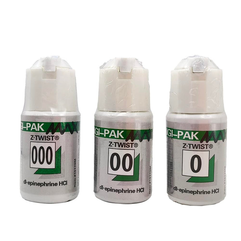 Dental Gingival Cord Retraction Knitted Cotton Professional Gingival Retraction Cord Thread Materials Accessory (#0)